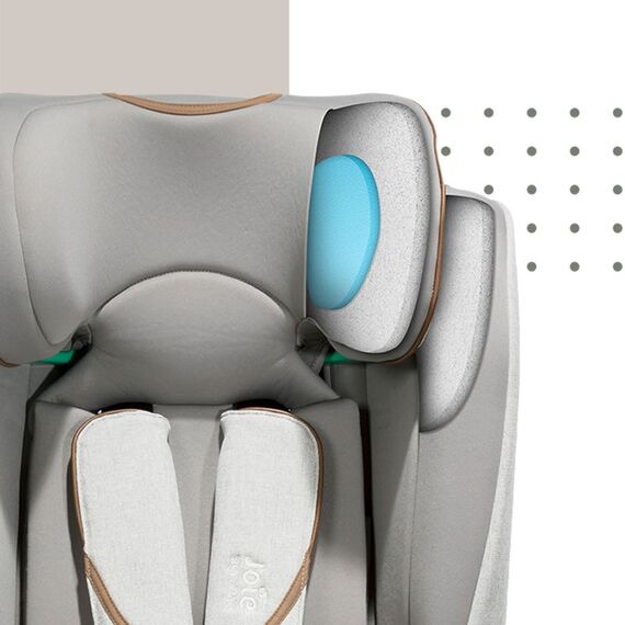 Scaun auto i-Size Joie i-Spin Grow 360° Signature, nastere-125 cm, Oyster, Culoare: Gri deschis, Grupa: 0-25kg (0 luni - 7 ani) - poza 8 - ExclusivMAG.ro