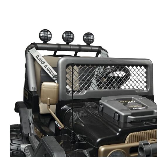 Masina Peg Perego Gaucho XP, 24V, 3 ani +, Negru/Maro - poza 15 - ExclusivMAG.ro