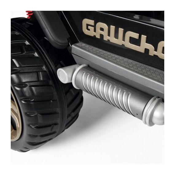 Masina Peg Perego Gaucho XP, 24V, 3 ani +, Negru/Maro - poza 11 - ExclusivMAG.ro