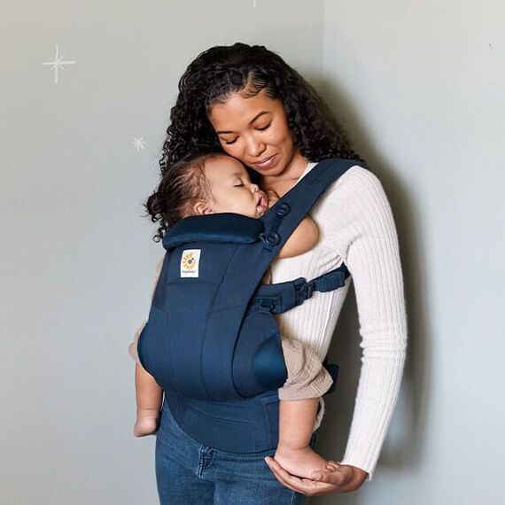 Marsupiu Ergobaby Omni Dream Midnight Blue, Culoare: Albastru - poza 5 - ExclusivMAG.ro