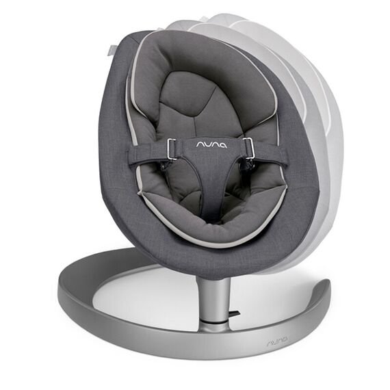 Sezlong Nuna Leaf Grow Granite cu bara de jucarii inclusa, Culoare: Gri/Negru - poza 3 - ExclusivMAG.ro