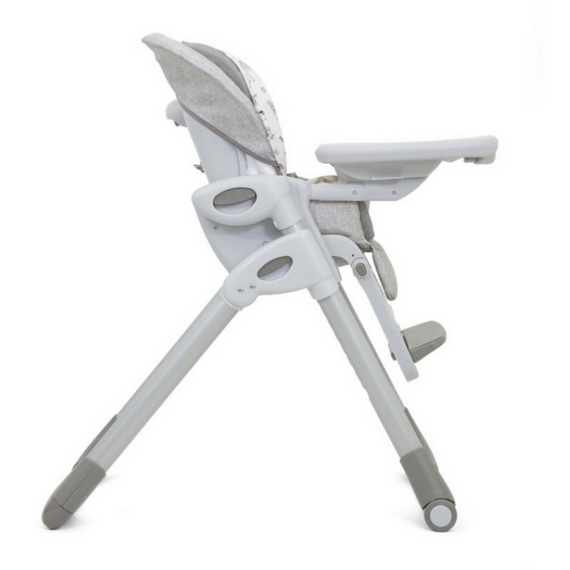 Scaun de masa Joie Mimzy 2 in 1 Farm Friends, Culoare: Alb/Gri - poza 3 - ExclusivMAG.ro
