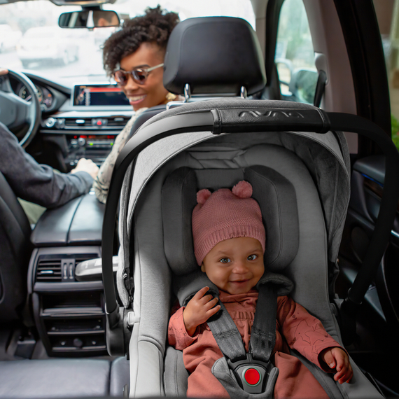 Scoica auto Nuna i-Size Pipa Next, nastere - 83 cm, editie limitata Ellis, Culoare: Negru, Grupa: 0-13kg (0 luni - 12 luni) - poza 10 - ExclusivMAG.ro
