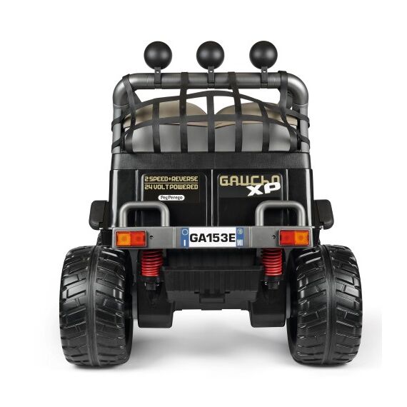 Masina Peg Perego Gaucho XP, 24V, 3 ani +, Negru/Maro - poza 6 - ExclusivMAG.ro