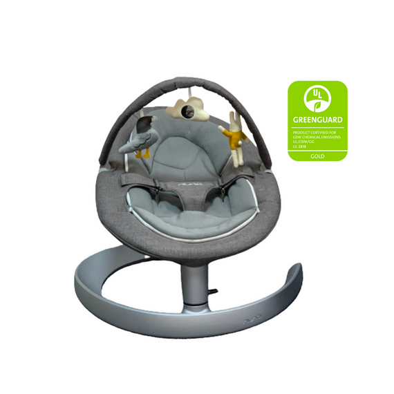 Sezlong Nuna Leaf Grow Gray, Culoare: Gri - poza 2 - ExclusivMAG.ro