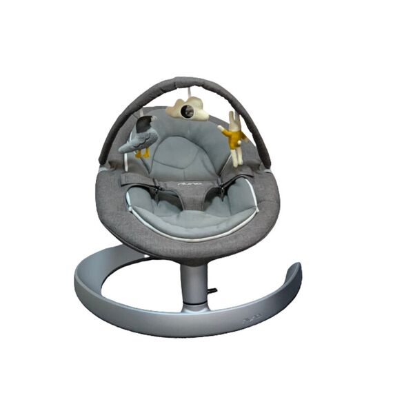 Sezlong Nuna Leaf Grow Gray, Culoare: Gri  - ExclusivMAG.ro