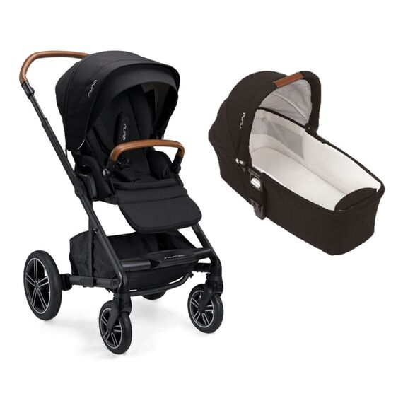 Carucior 2 in 1 Nuna Mixx Next Caviar, Culoare: Negru  - ExclusivMAG.ro