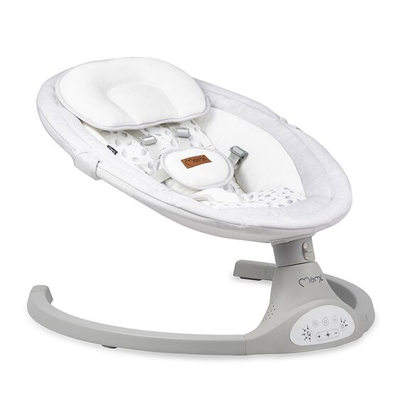 Balansoar electric MoMi Lami, Light Grey, Culoare: Gri deschis - poza 4 - ExclusivMAG.ro