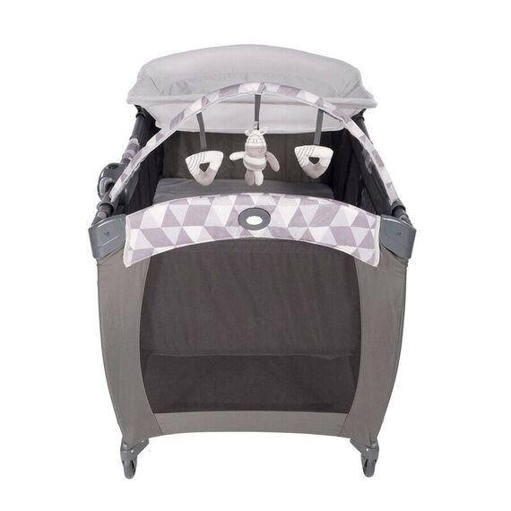 Patut Contour Electra Watney Graco, Culoare: Alb/Gri - poza 3 - ExclusivMAG.ro