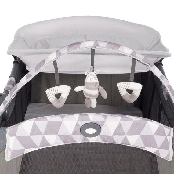 Patut Contour Electra Watney Graco, Culoare: Alb/Gri - poza 4 - ExclusivMAG.ro