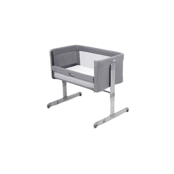 Patut Pliant 2 in 1 Joie Roomie Gray Flannel, Culoare: Gri - poza 8 - ExclusivMAG.ro