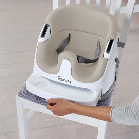 Scaun masa 2 in 1 Cashmere Ingenuity, Culoare: Crem - poza 2 - ExclusivMAG.ro
