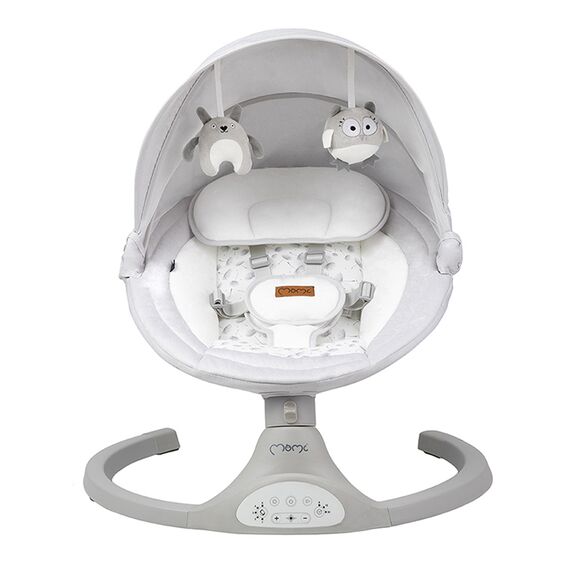 Balansoar electric MoMi Lami, Light Grey, Culoare: Gri deschis - poza 2 - ExclusivMAG.ro