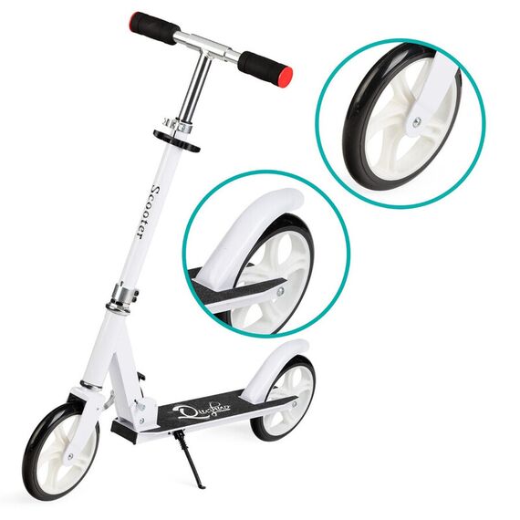 Trotineta freestyle, QKIDS, WEISS White, Culoare: Alb - poza 4 - ExclusivMAG.ro