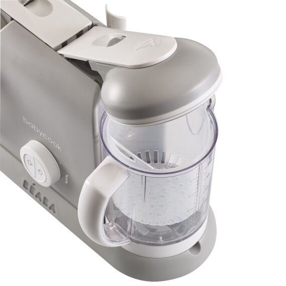 Robot Babycook Plus Gri Beaba, Culoare: Gri deschis - poza 2 - ExclusivMAG.ro