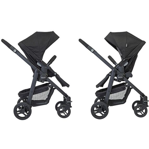Carucior Graco Evo Black, Culoare: Negru - poza 4 - ExclusivMAG.ro