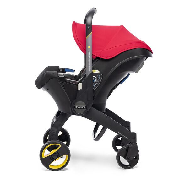 Scaun auto Doona Flame Red, Culoare: Rosu, Grupa: 0-13kg (0 luni - 12 luni) - poza 4 - ExclusivMAG.ro