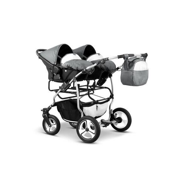 Carucior pentru gemeni Mikado TWIN T-09 3 in 1 - poza 4 - ExclusivMAG.ro