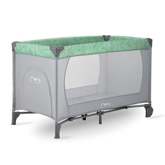 Patut pliabil, 60x120 cm, Momi, Belove, Jade, Culoare: Verde, Dimensiuni: 120x60  - ExclusivMAG.ro