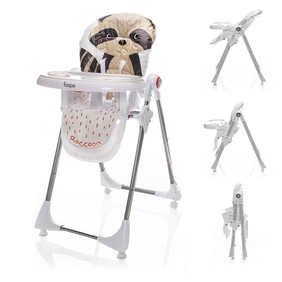 Scaun de masa ZOPA Monti Lively Racoon - poza 3 - ExclusivMAG.ro