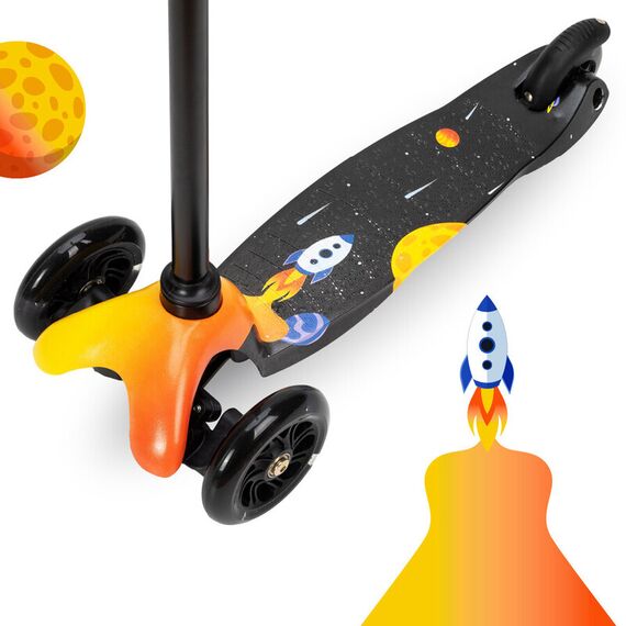 Trotineta de echilibru MoMi WEENDY Yellow, Culoare: Galben - poza 5 - ExclusivMAG.ro