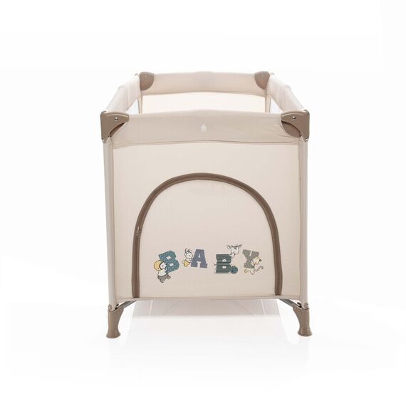 Patut pliant 1 nivel ZOPA Caravan Baby Beige, Culoare: Crem, Dimensiuni: 120x60 - poza 5 - ExclusivMAG.ro