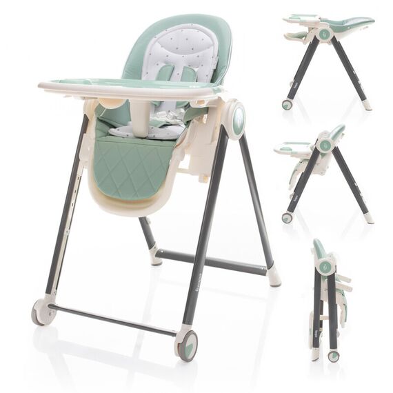 Scaun de masa ZOPA Space Místy Green, Culoare: Verde - poza 7 - ExclusivMAG.ro