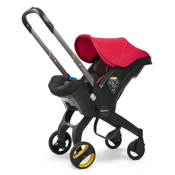 Scaun auto Doona Flame Red, Culoare: Rosu, Grupa: 0-13kg (0 luni - 12 luni) - poza 3 - ExclusivMAG.ro