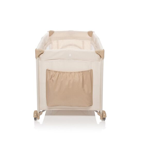 Patut pliant 2 nivele ZOPA Nanny Animal Beige, Culoare: Crem - poza 4 - ExclusivMAG.ro