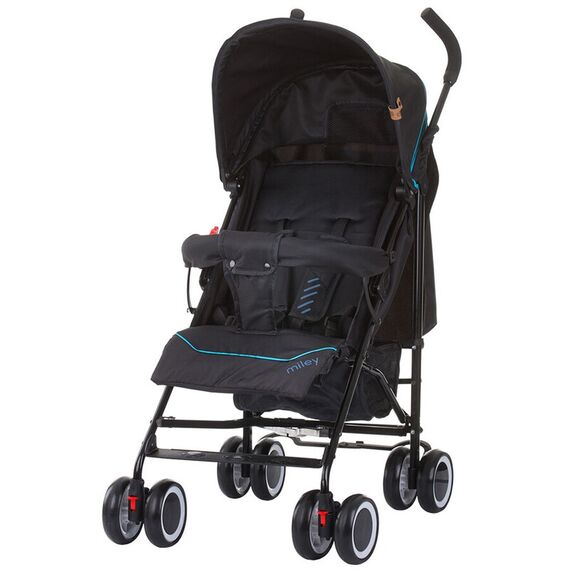 Carucior sport Chipolino Miley raven, Culoare: Negru  - ExclusivMAG.ro