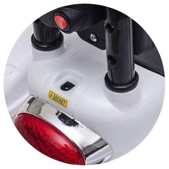 Motocicleta electrica Chipolino Police white - poza 10 - ExclusivMAG.ro