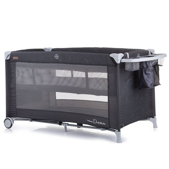 Patut pliabil Chipolino Dorme anthracite, Culoare: Negru - poza 3 - ExclusivMAG.ro