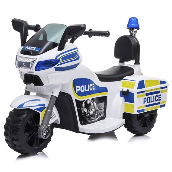 Motocicleta electrica Chipolino Police white - poza 4 - ExclusivMAG.ro