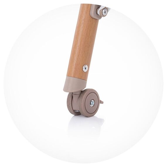 Patut Co-Sleeper Chipolino Sweet Dreams mocca wood, Culoare: Crem - poza 6 - ExclusivMAG.ro