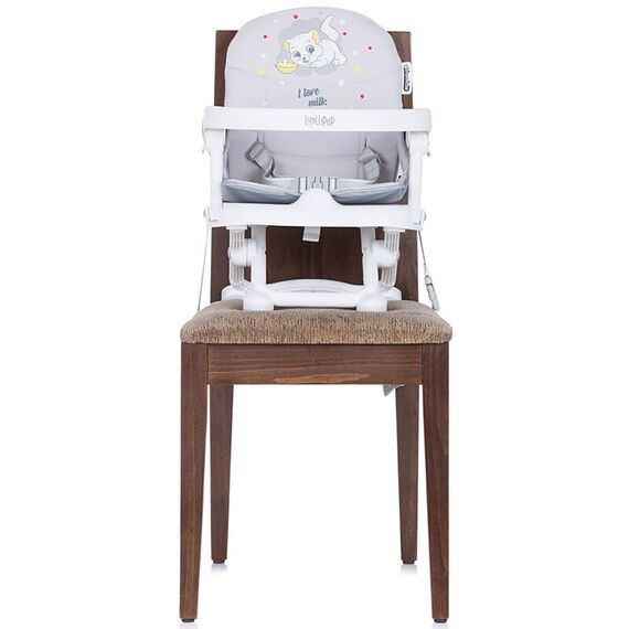Inaltator scaun de masa Chipolino Lollipop platinum, Culoare: Alb/Gri - poza 8 - ExclusivMAG.ro