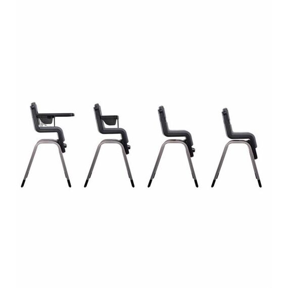 Scaun de masa Zaaz Pewter Nuna, Culoare: Negru - poza 4 - ExclusivMAG.ro