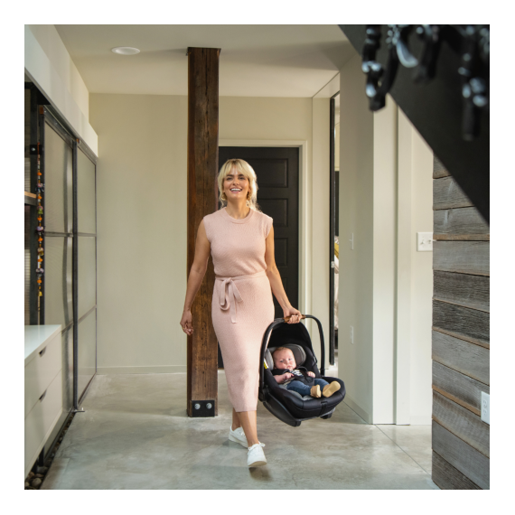Set scoica auto i-size ARRA Next Granite + Baza isofix BASE next i-Size pentru ARRA next Nuna, Culoare: Gri, Grupa: 0-13kg (0 luni - 12 luni) - poza 10 - ExclusivMAG.ro