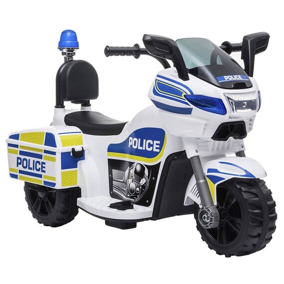 Motocicleta electrica Chipolino Police white - poza 2 - ExclusivMAG.ro