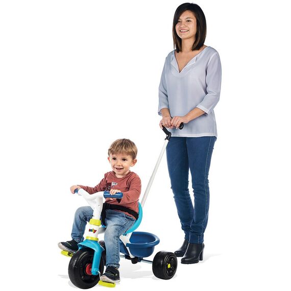 Tricicleta Smoby Be Fun blue, Culoare: Albastru - poza 3 - ExclusivMAG.ro