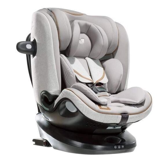 Scaun auto Joie i-Size i-Spin Grow 360° R Signature, nastere-125 cm, Oyster, Culoare: Gri, Grupa: 0-25kg (0 luni - 7 ani)  - ExclusivMAG.ro