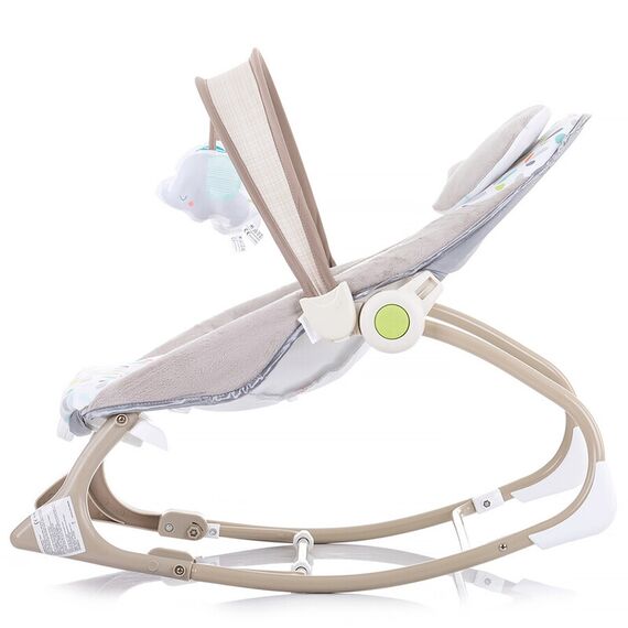 Scaunel balansoar Chipolino Dolce lion, Culoare: Gri - poza 3 - ExclusivMAG.ro