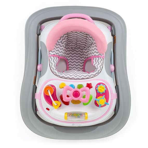 Premergator Monty, Petite&Mars Chevron Pink, Culoare: Roz - poza 4 - ExclusivMAG.ro
