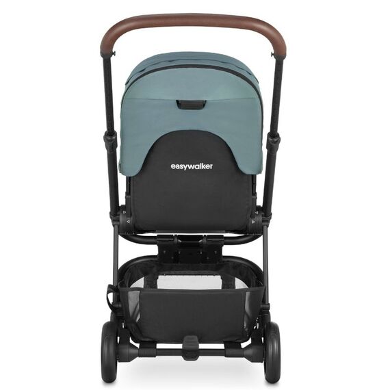 Carucior Easywalker Charley Forest Green Roti Negre, Culoare: Turcoaz - poza 5 - ExclusivMAG.ro