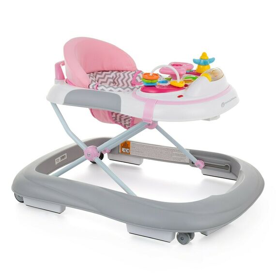 Premergator Monty, Petite&Mars Chevron Pink, Culoare: Roz - poza 3 - ExclusivMAG.ro