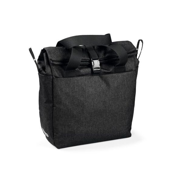 Geanta carucior Peg Perego, Futura Ardesia, Gri inchis, Culoare: Gri/Negru  - ExclusivMAG.ro