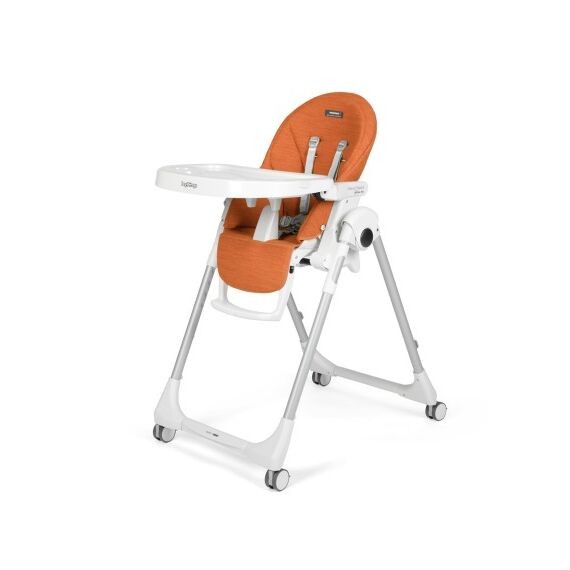 Scaun de masa 2 in 1 Peg Perego Prima Pappa Zero Follow Me, 0-15 Kg, Wonder Orange, Culoare: Portocaliu  - ExclusivMAG.ro