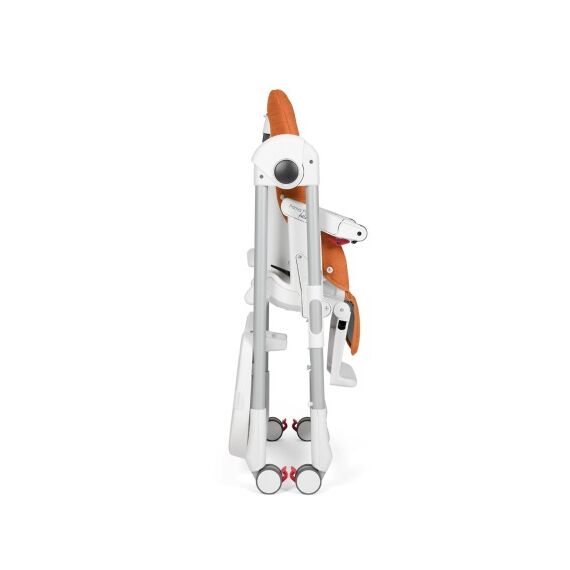 Scaun de masa 2 in 1 Peg Perego Prima Pappa Zero Follow Me, 0-15 Kg, Wonder Orange, Culoare: Portocaliu - poza 8 - ExclusivMAG.ro
