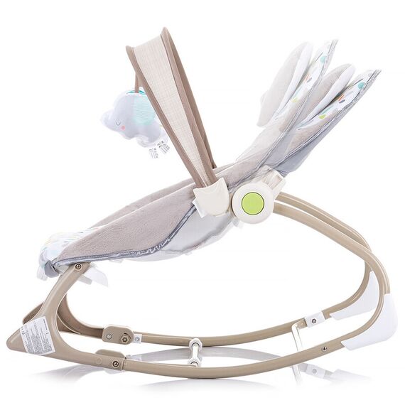 Scaunel balansoar Chipolino Dolce lion, Culoare: Gri - poza 4 - ExclusivMAG.ro