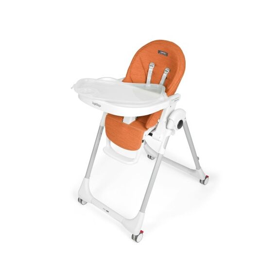 Scaun de masa 2 in 1 Peg Perego Prima Pappa Zero Follow Me, 0-15 Kg, Wonder Orange, Culoare: Portocaliu - poza 6 - ExclusivMAG.ro