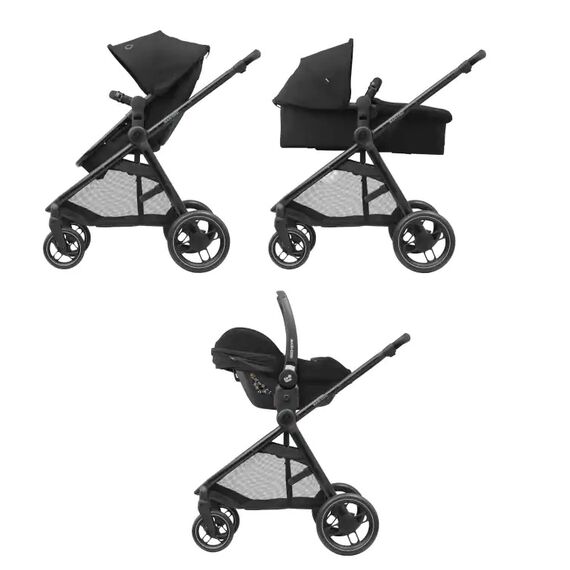 Carucior Zelia3 Maxi-Cosi ESSENTIAL BLACK, Culoare: Negru - poza 5 - ExclusivMAG.ro